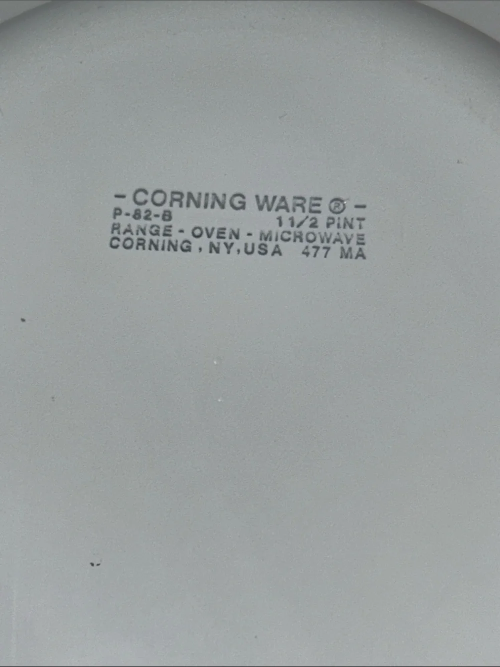 Corning Ware 1 1/2 Pint Cornflower pattern saucepan P82B